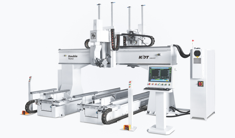 5-axis CNC machining center KDT MASTER DOUBLE